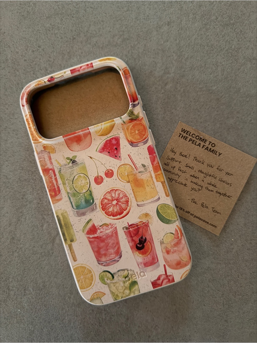 Pela iPhone 17 pro max cocktail case